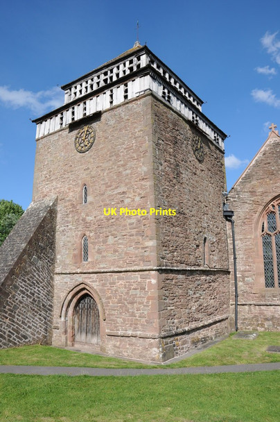 Photo 6"x4" Tower of Skenfrith church Skenfrith c2013