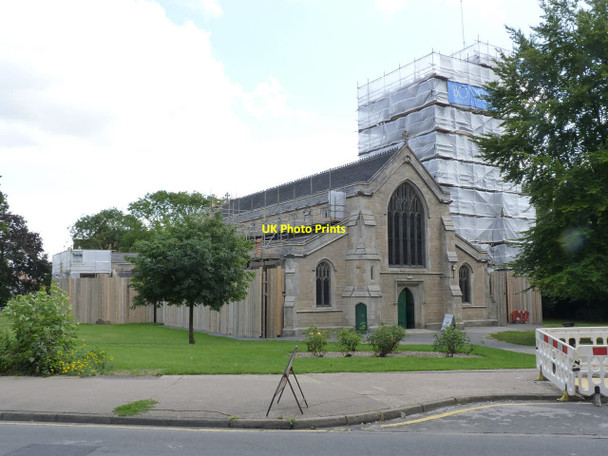Photo 6"x4" St John the Baptist, Beeston Beeston\/SK5236 c2013