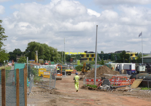 Photo 6"x4" Outside Nottingham Tennis Centre Beeston\/SK5236 c2013