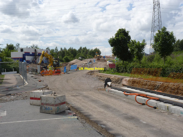 Photo 6"x4" Lenton railway bridge Dunkirk\/SK5538 c2013