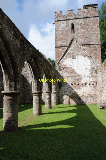 Photo 6"x4" Ruins of Llanwarne church Llanwarne c2013 P1
