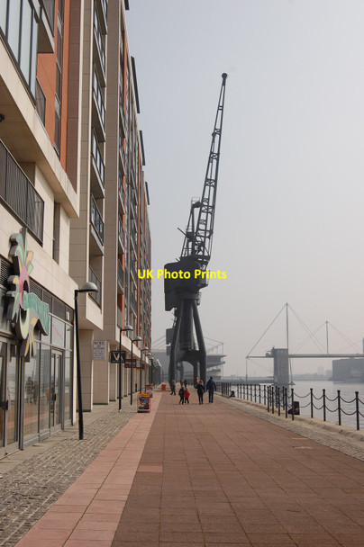 Photo 6"x4" Beside Royal Victoria Dock Canning Town c2013