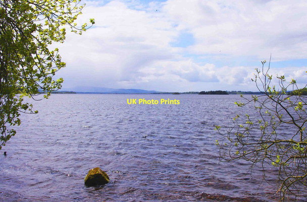 Photo 6"x4" Lough Derg by Luska Pier, Co.Tipperary Coolbaun c2013