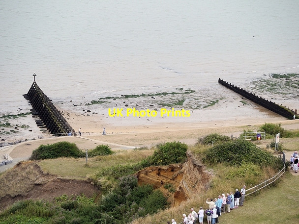 Photo 6"x4" Breakwaters, The Naze Beach Walton-On-The-Naze c2013