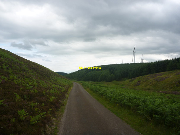 Photo 6"x4" Rural East Lothian : On A Lammermuir Road Near White Cleuch White Cleugh c2013