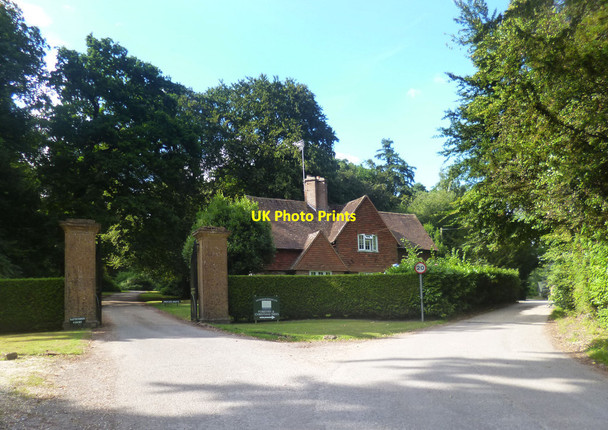 Photo 6"x4" Yattendon Estate Lodge Burnt Hill\/SU5674 c2013