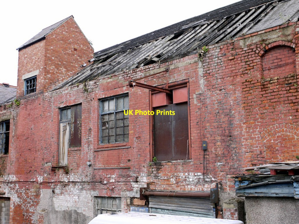 Photo 6"x4" Derelict warehouse off Brewhouse Bank, North Shields Tynemouth c2013