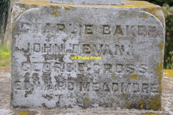 Photo 6"x4" Names on Orcop War memorial #2 Orcop c2013