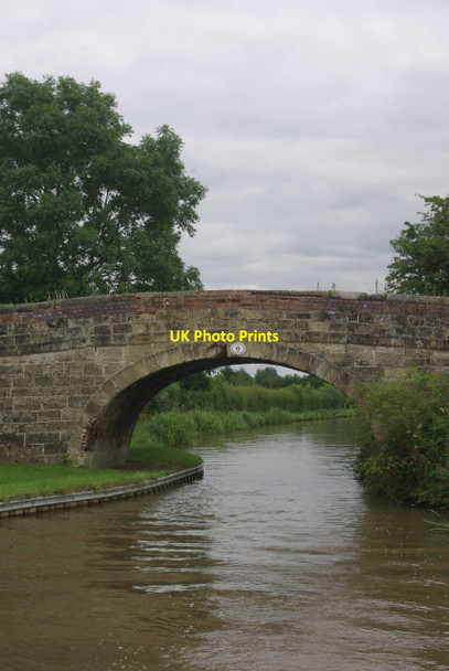 Photo 6"x4" James Bridge, Ashby Canal Burton Hastings c2013