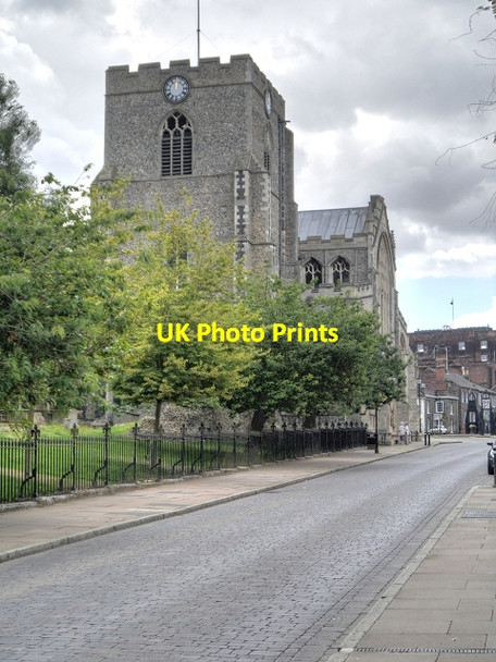 Photo 6"x4" St Mary's Church, Bury St Edmunds Bury St Edmunds c2013