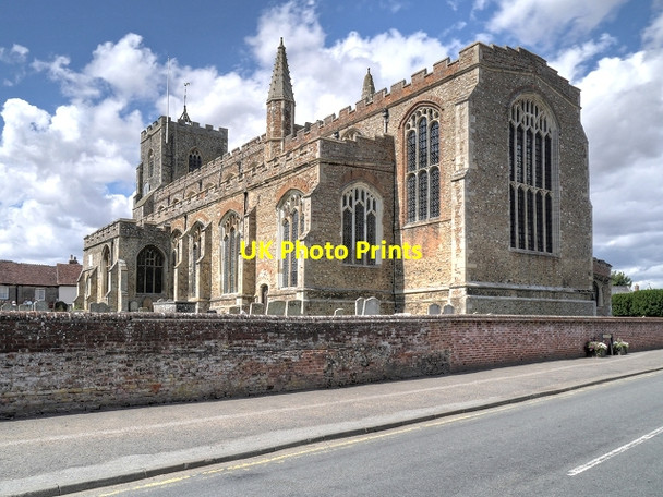Photo 6"x4" The Parish Church of St Peter and St Paul, Clare Clare\/TL7645 c2013