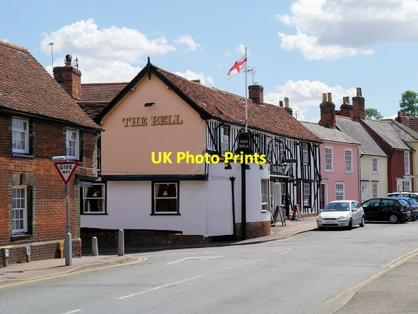 Photo 6"x4" The Bell Hotel, Clare Clare\/TL7645 c2013
