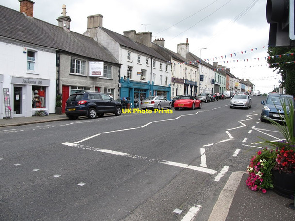 Photo 6"x4" The upper half of Saintfield's Main Street  Saintfield c2013