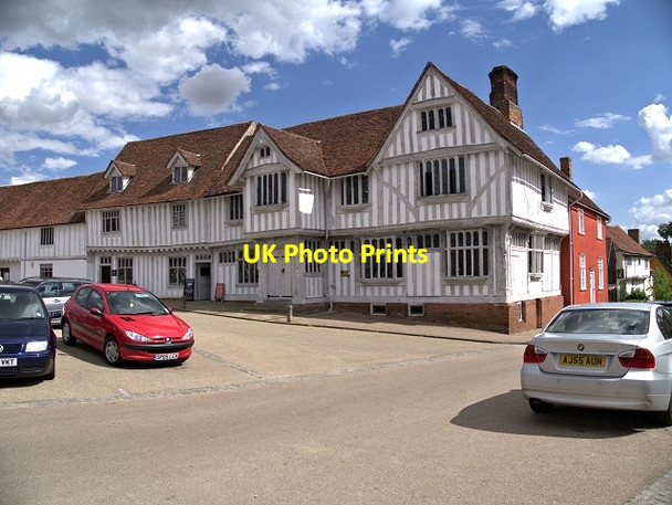 Photo 6"x4" Lavenham Guildhall Lavenham c2013