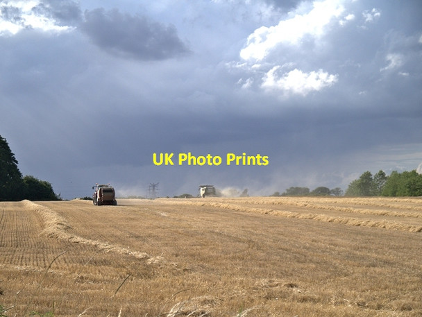 Photo 6"x4" Poplar Farm Sproughton c2013