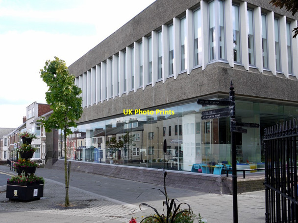 Photo 6"x4" Library, Howard Street, North Shields Tynemouth c2013