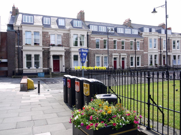 Photo 6"x4" West side of  Northumberland Square, North Shields Tynemouth c2013
