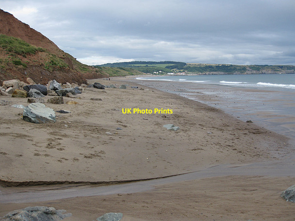 Photo 6"x4" Upgang Beck joins the North Sea Whitby\/NZ8910 c2013