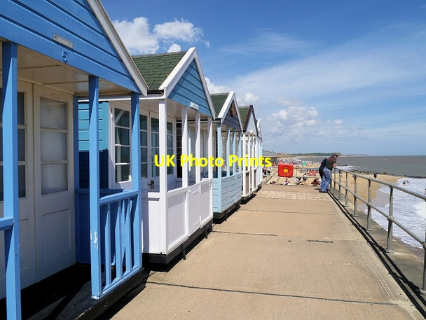 Photo 6"x4" Beach Huts at Southwold Southwold c2013