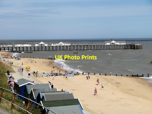 Photo 6"x4" Southwold Beach Southwold c2013
