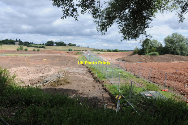 Photo 6"x4" Removal of former railway embankment at Tewkesbury Tewkesbury c2013