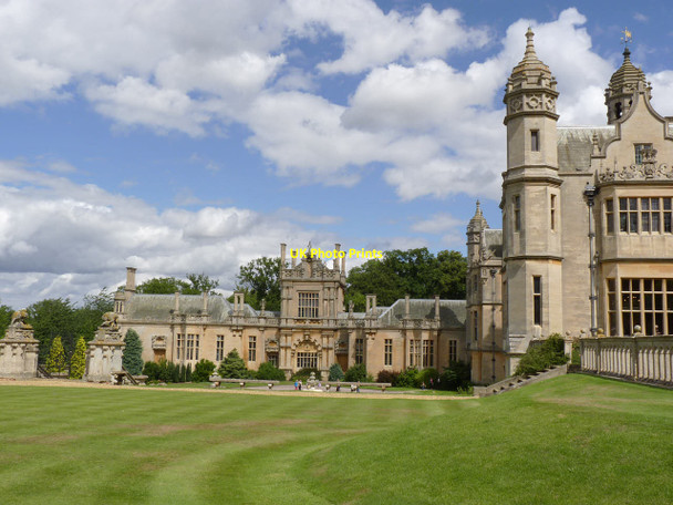 Photo 6"x4" Garden terrace Harlaxton c2013