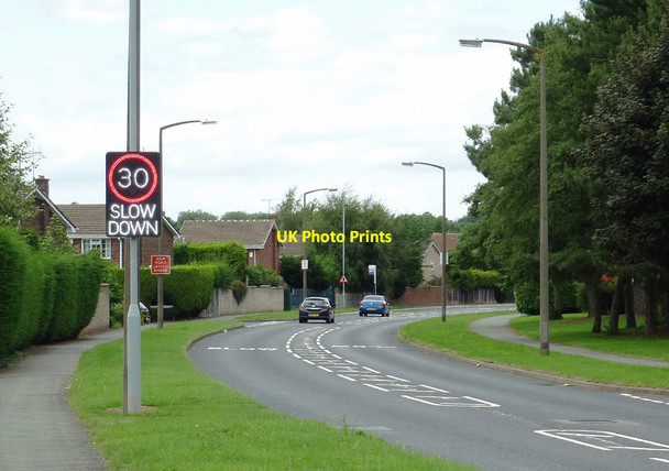 Photo 6"x4" Blaydon Road at Pendeford, Wolverhampton Pendeford c2013
