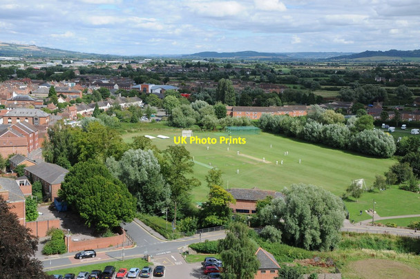 Photo 6"x4" Viewed from the east from Tewkesbury Abbey tower Tewkesbury c2013