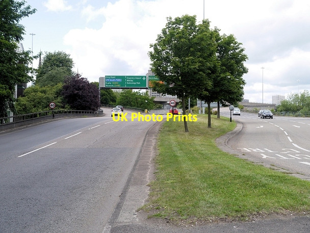 Photo 6"x4" Ring Road Access, Whitefriars Coventry c2013
