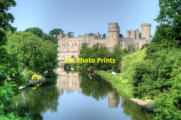 Photo 6"x4" River Avon, Warwick Castle Warwick c2013