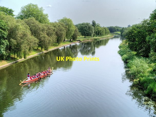 Photo 6"x4" River Avon, St Nicholas Park Warwick c2013