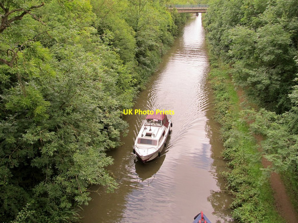 Photo 6"x4" Newbold-Oxford Canal Rugby c2013