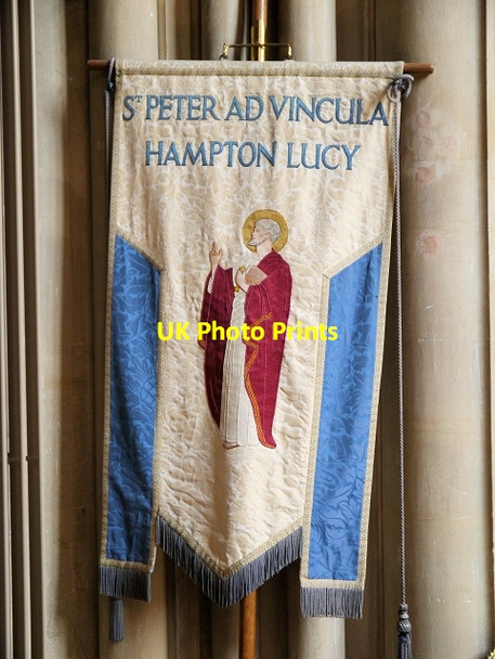 Photo 6"x4" St Peter Ad Vincula (St Peter In Chains) Hampton Lucy c2013
