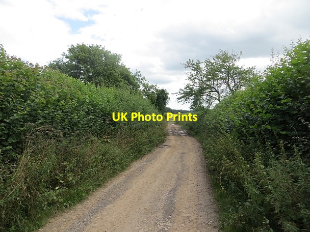 Photo 6"x4" Farm road, Bickley Knighton on Teme c2013