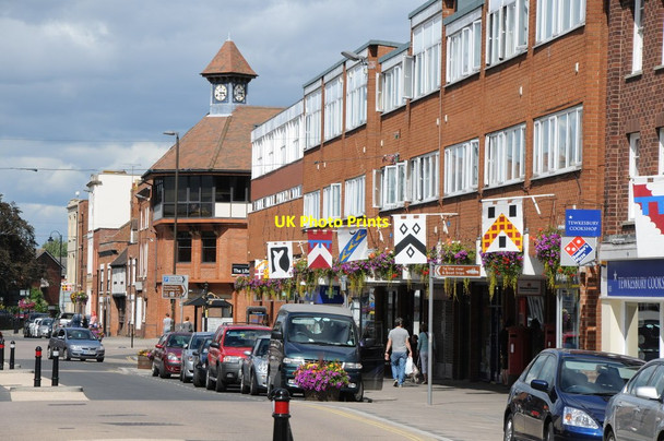 Photo 6"x4" Tewkesbury High Street Tewkesbury c2013