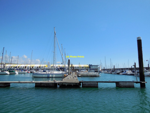 Photo 6"x4" Brighton Marina West Jetty Black Rock\/TQ3303 c2013