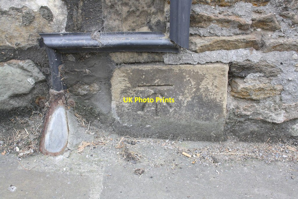 Photo 6"x4" Benchmark on #72 Frenchgate Richmond\/NZ1701 c2013
