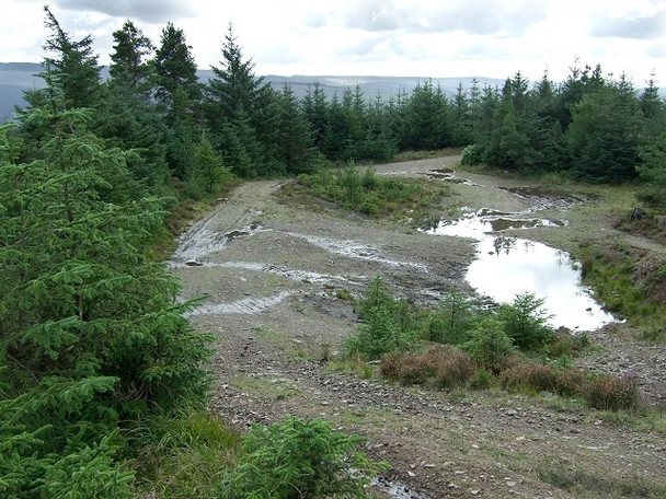 Photo 6"x4" Disused Quarry, Sarn Helen Roman Road, Hirfynydd Crynant\/Creunant\/SN7905 c2008