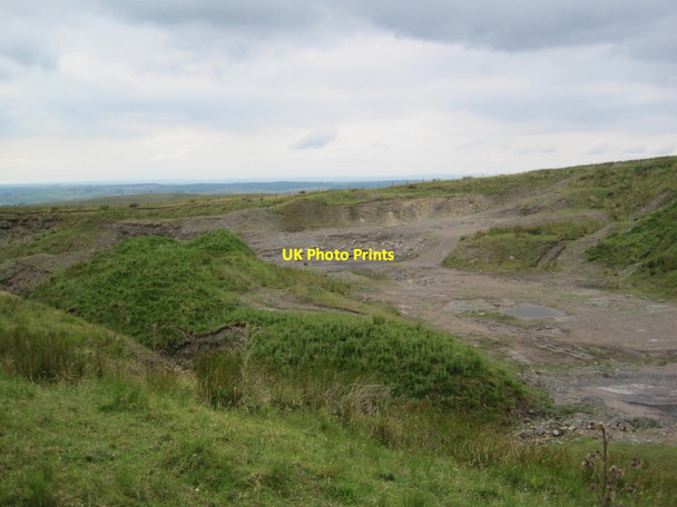Photo 6"x4" Disused Quarry, White Preston Bewcastle c2013
