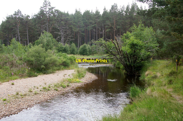 Photo 6"x4" Abhainn Ruigh-eunachan from the road through Glen More Glen More\/NH9809 c2013 P1