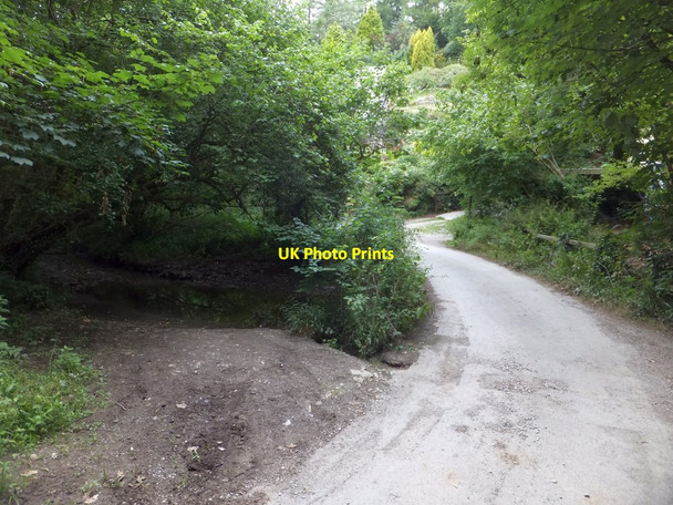 Photo 6"x4" Bridge and disused ford at Hallowell Wood Lopwell c2013