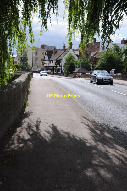 Photo 6"x4" The A38 crossing King John's Bridge Tewkesbury c2013