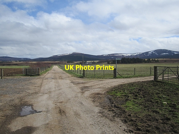 Photo 6"x4" Public road end Clachaig\/NJ0218 c2013