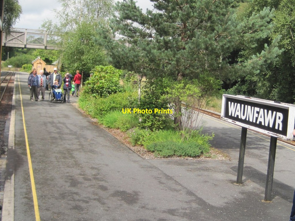 Photo 6"x4" Waunfawr railway station, Gwynedd Croesywaun c2013