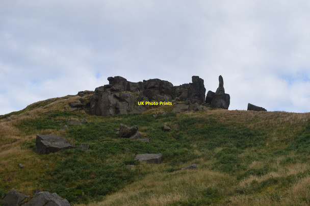 Photo 6"x4" The Wain Stones Urra c2013