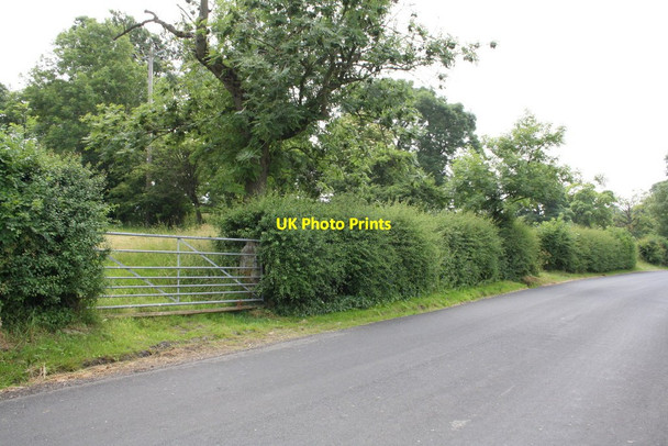 Photo 6"x4" Gateway on south side of White Hills Lane Skipton c2013