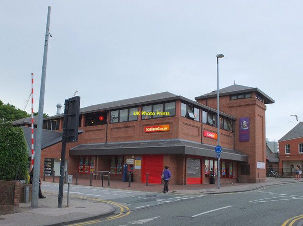 Photo 6"x4" Frozen-food supermarket, Frodsham Street, Chester Chester c2013