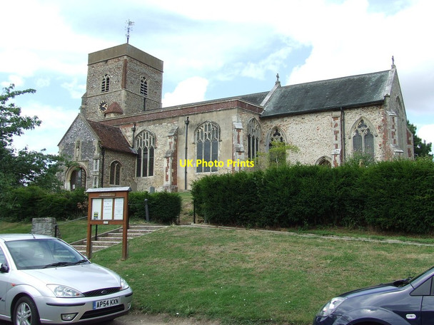 Photo 6"x4" St Mary Capel St Mary Capel St Mary c2013