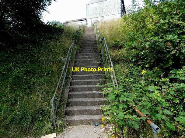 Photo 6"x4" Steps up to Park View, Tylorstown Ferndale\/SS9996 c2013