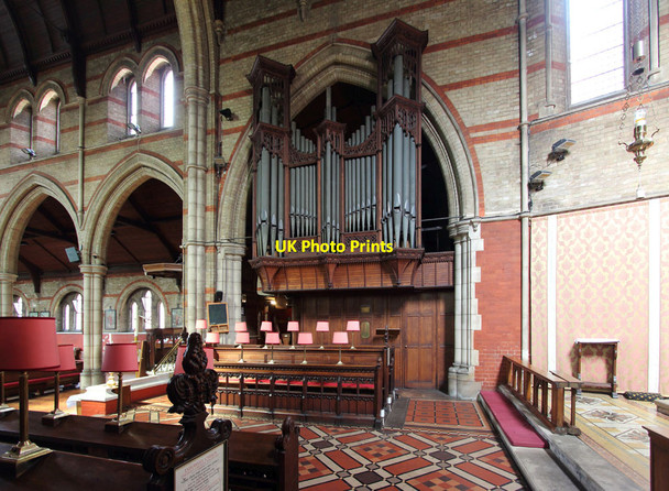 Photo 6"x4" Emmanuel, Lyncroft Gardens, West Hampstead - Organ Hampstead\/TQ2685 c2013